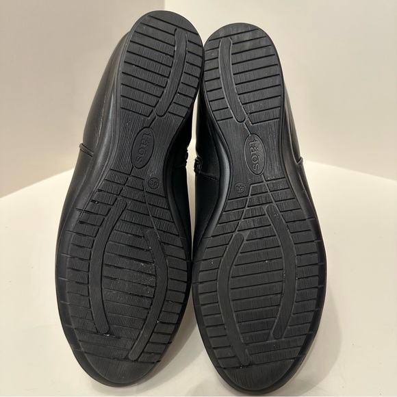 Täōs Elite Women's Leather Ankle Boots Wedge Side Zip size 9-9.5  40 - Picture 12 of 12